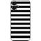 White and Black Stripes iPhone 16 Plus Skin