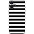 White and Black Stripes iPhone 16 Plus Skin