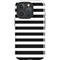 White and Black Stripes iPhone 16 Pro Impact Case