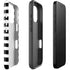 White and Black Stripes iPhone 16 Pro Max Impact Case