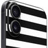 White and Black Stripes iPhone 16 Skin