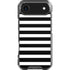White and Black Stripes iPhone 17 Air Clear Case