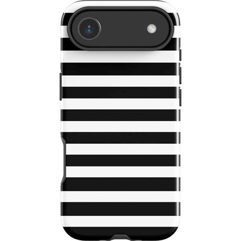 White and Black Stripes iPhone 17 Air Impact Case