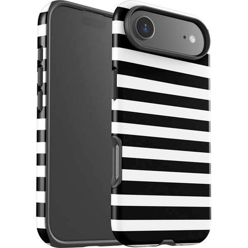 White and Black Stripes iPhone 17 Air Impact Case