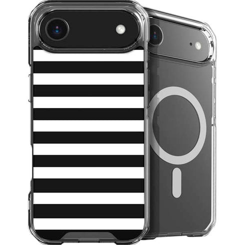 White and Black Stripes iPhone 17 Air MagSafe Case