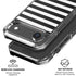 White and Black Stripes iPhone 17 Air MagSafe Case