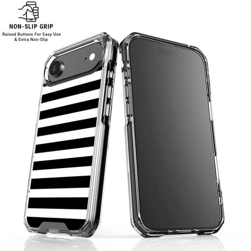 White and Black Stripes iPhone 17 Air MagSafe Case