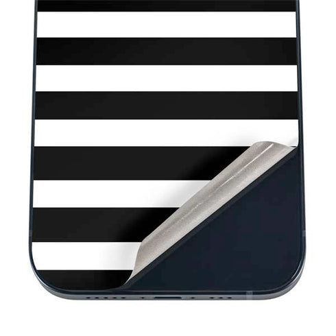 White and Black Stripes iPhone 17 Air Skin