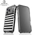 White and Black Stripes iPhone 17 Pro Max MagSafe Case