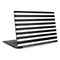 White and Black Stripes Dell Latitude Skin