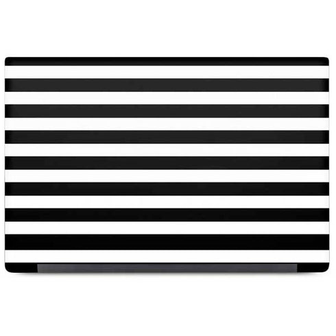 White and Black Stripes Dell Latitude Skin