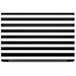 White and Black Stripes Dell Latitude Skin