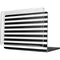 White and Black Stripes MacBook Pro 14in (2021-24) Case plus Skin