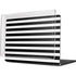 White and Black Stripes MacBook Pro 14in (2021-24) Case plus Skin
