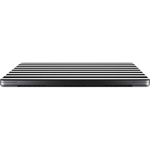 White and Black Stripes Apple MacBook Pro 14-inch Skin