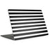 White and Black Stripes MacBook Skins