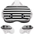 White and Black Stripes Meta Quest 3S Skin