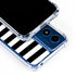 White and Black Stripes Moto G 5G (2024) Clear Case