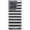 White and Black Stripes Moto G Play 5G (2025) Clear Case