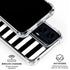 White and Black Stripes Moto G Power 5G (2024) Clear Case