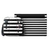 White and Black Stripes Nintendo Switch 2 (2025) with Joy-Con Skin