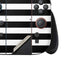 White and Black Stripes Nintendo Switch 2 (2025) Joy-Con Controller Skin