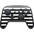 White and Black Stripes Nintendo Switch 2 (2025) Pro Controller Skin