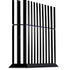 White and Black Stripes PlayStation PS4 Skins