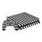 White and Black Stripes PlayStation PS4 Skins