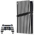 White and Black Stripes PlayStation PS5 Skins