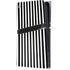 White and Black Stripes PlayStation PS5 Skins