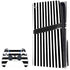 White and Black Stripes PS5 Pro Disk Bundle Skin