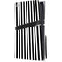 White and Black Stripes PS5 Pro Disk Console Skin