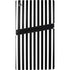 White and Black Stripes PS5 Pro Disk Console Skin