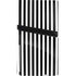 White and Black Stripes PS5 Pro Disk Console Skin