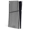 White and Black Stripes PS5 Slim Digital Edition Console Skin
