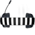 White and Black Stripes Razer Kraken X Skin