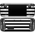 White and Black Stripes Steam Deck Handheld Gaming Computer OLED Skin