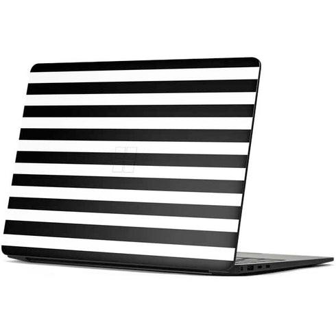 White and Black Stripes Surface Laptop 7 13.8in Skin