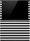 White and Black Stripes Surface Pro (2017) Skin
