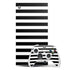 White and Black Stripes Xbox Series X Skins