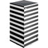 White and Black Stripes XBox Series X Digital Edition Console Skin
