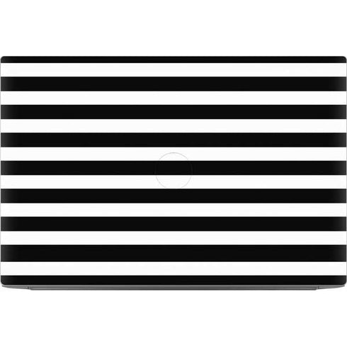 White and Black Stripes Dell XPS Skin