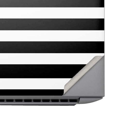 White and Black Stripes HP ZBook Fury 16 G10 Skin