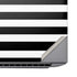 White and Black Stripes HP ZBook Fury 16 G10 Skin