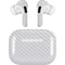 White Carbon Fiber Specialty Texture Material AirPods Skins
