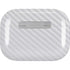White Carbon Fiber Specialty Texture Material AirPods Skins