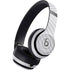 White Carbon Fiber Specialty Texture Material Beats Solo 4 Wireless Headphones Skin