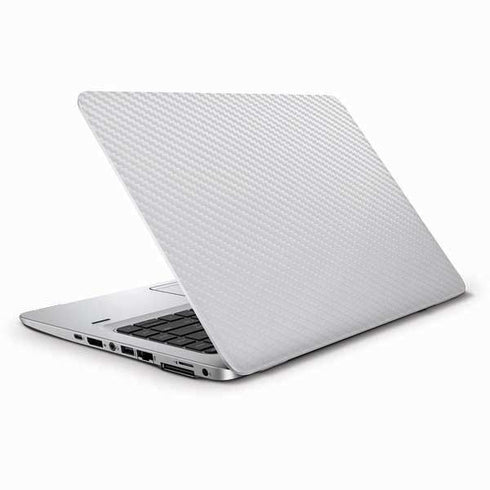 White Carbon Fiber Specialty Texture Material HP Elitebook Skin