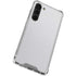 White Carbon Fiber Specialty Texture Material Galaxy S24 FE Clear Case